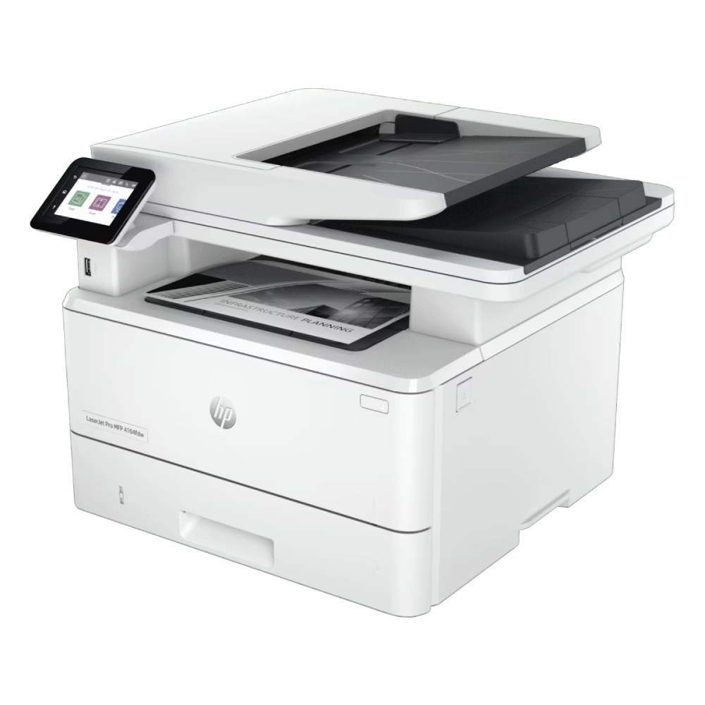 HP Laser Printer 4104fdw A4 Multi Function with Fax | Duplex | WiFi | Lan view 3